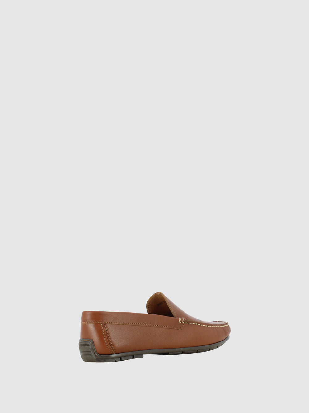 Sapatos com Ponta Redonda em Cognac