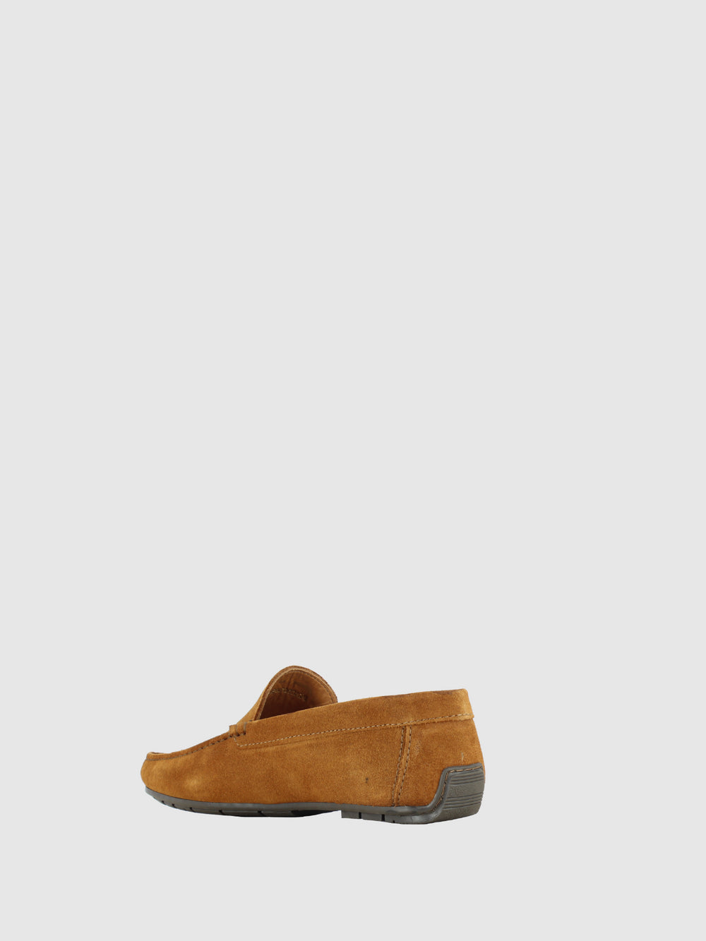 Sapatos com Ponta Redonda em Cognac