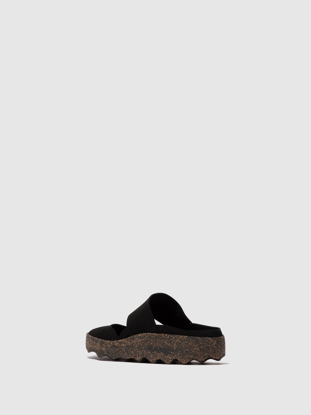 Mules Slip-on em Preto