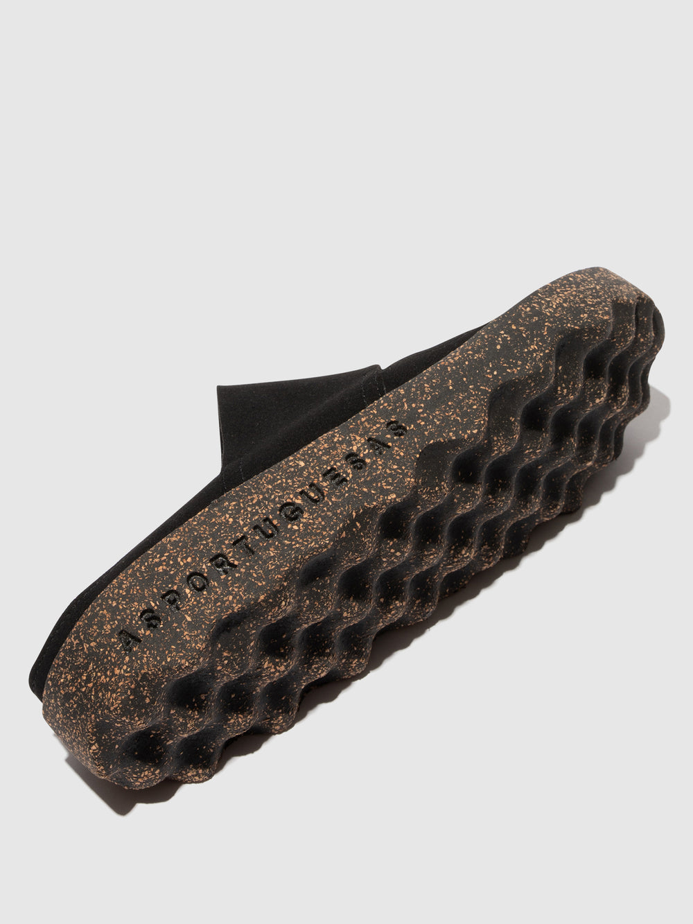 Mules Slip-on em Preto