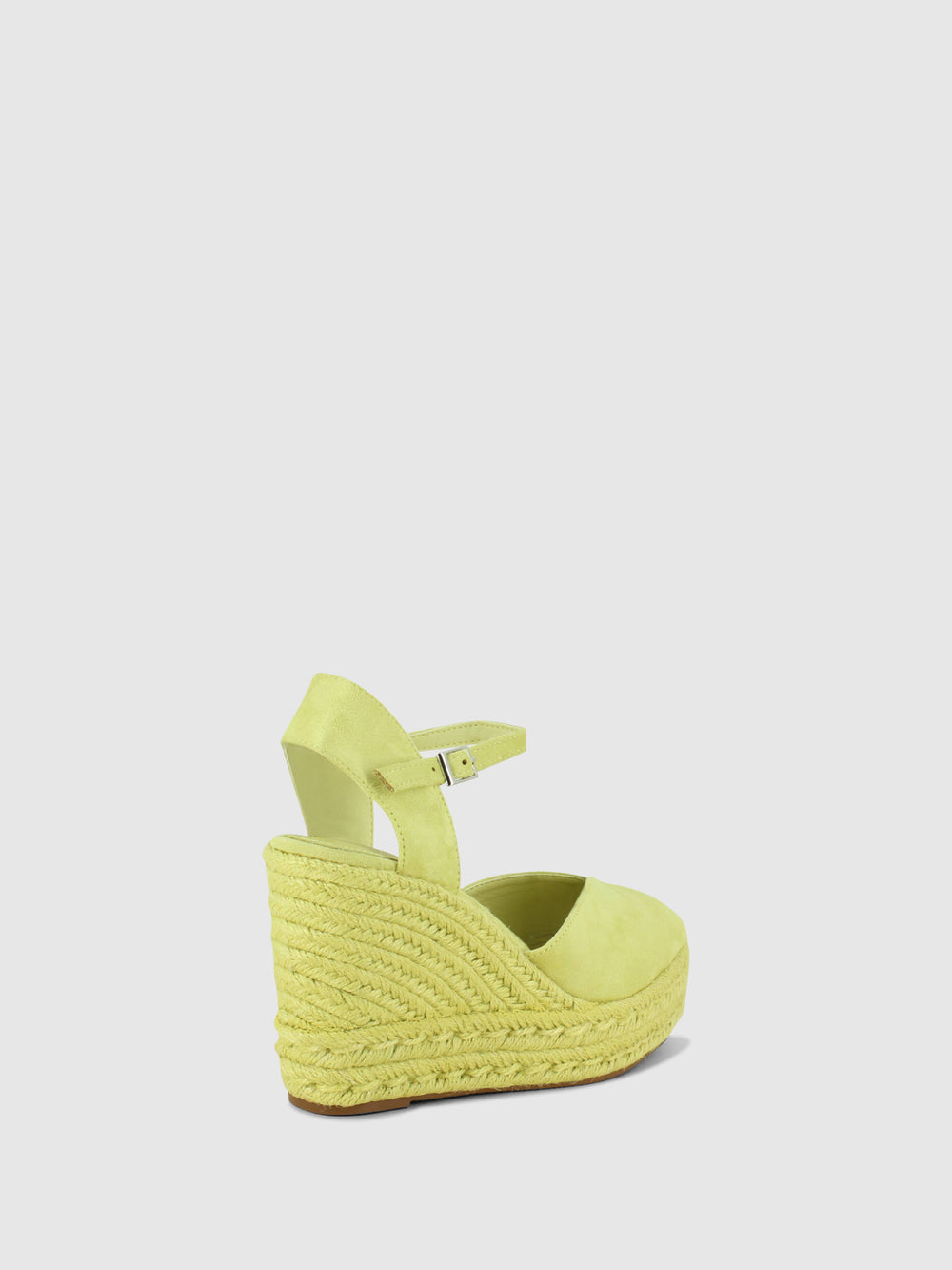 Sandálias de Cunha em Verde