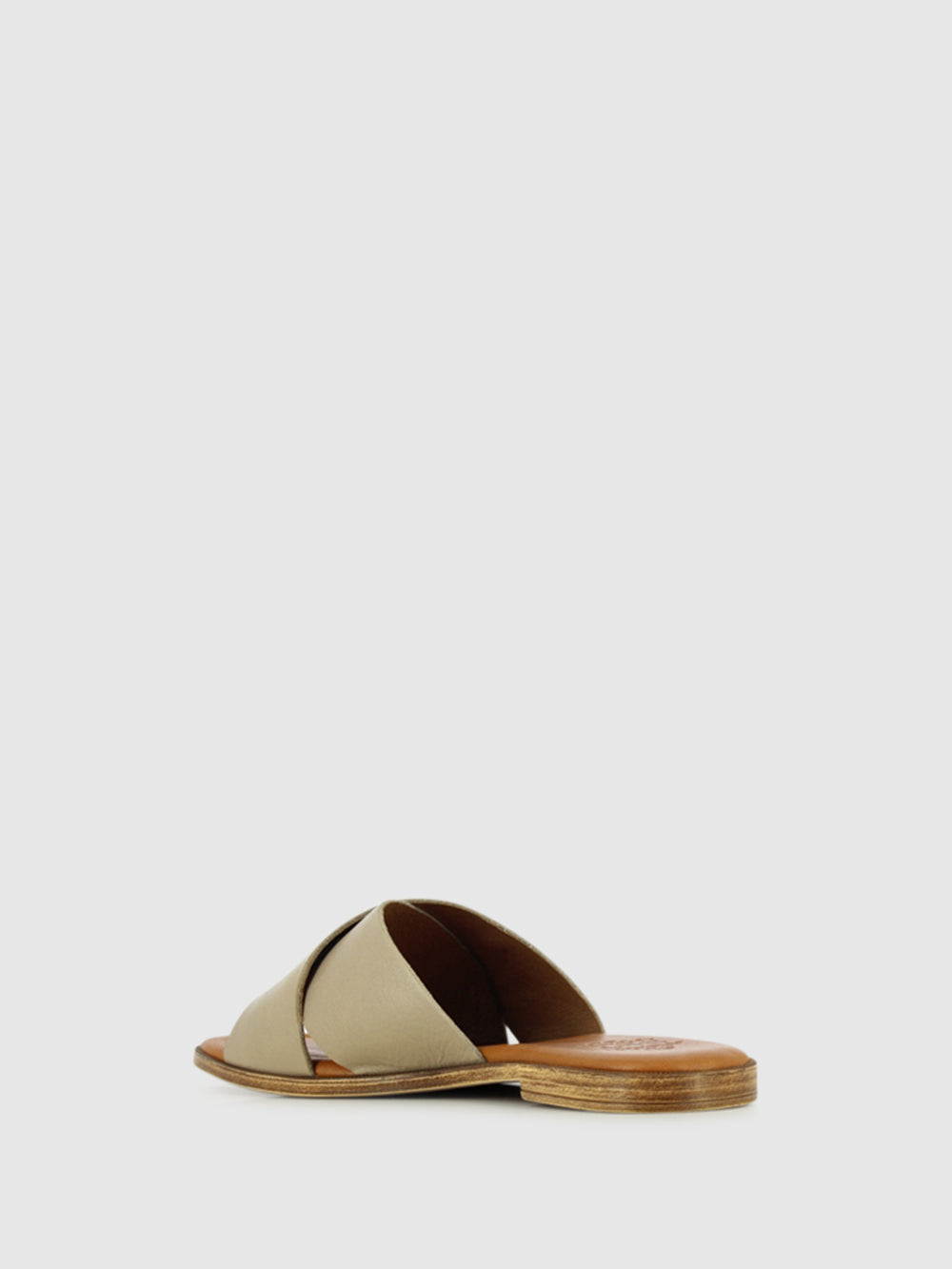 Sandálias Slip-on em Taupe