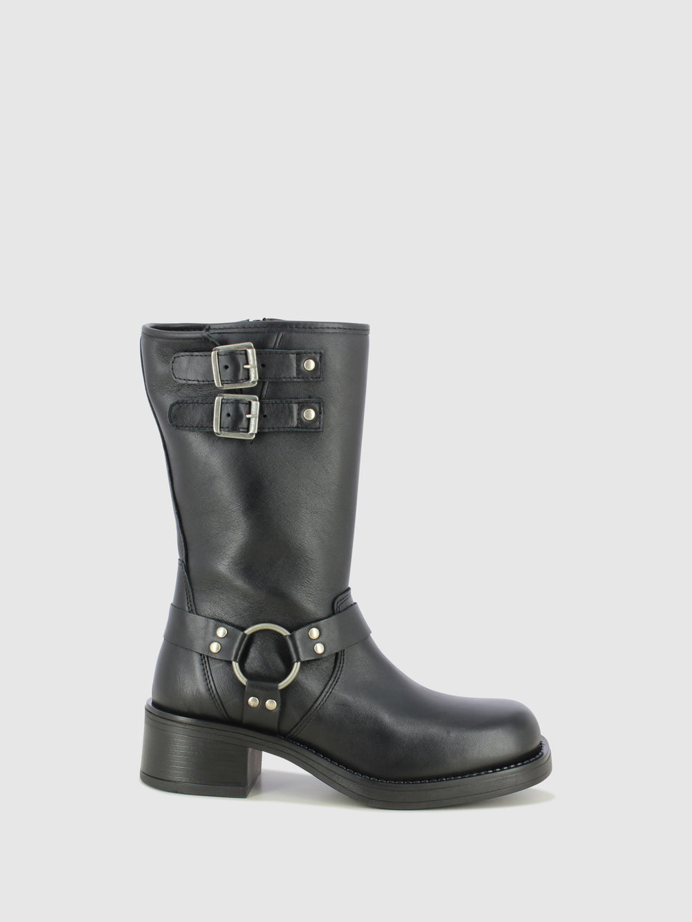 Botas Biker em Preto