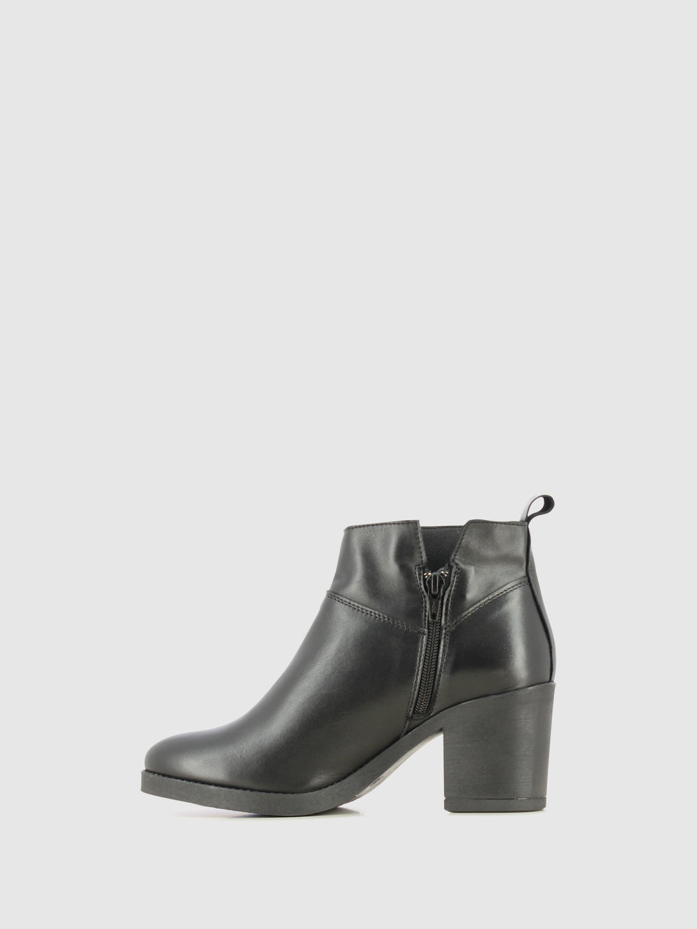 Botins com Fecho em Preto
