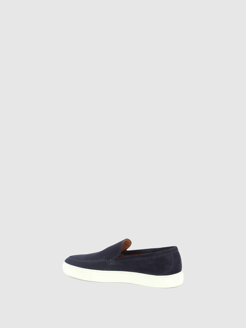 Loafers Pontiagudas em Azul Marinho