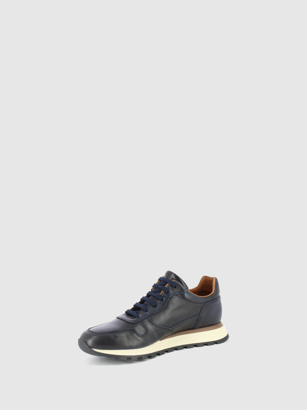 Sapatos com Atacadores em Azul Marinho