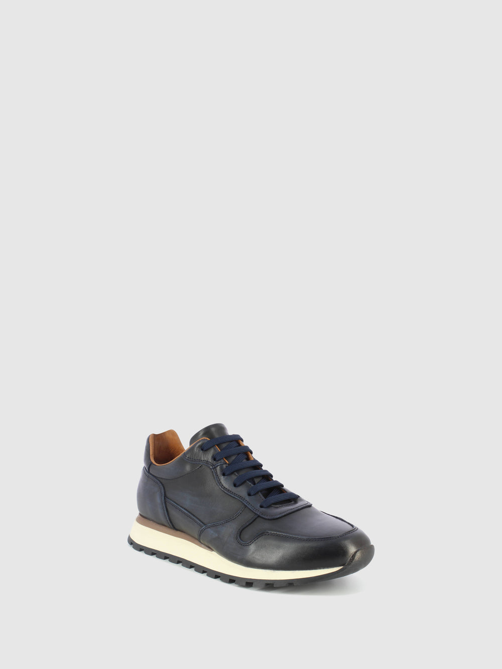 Sapatos com Atacadores em Azul Marinho