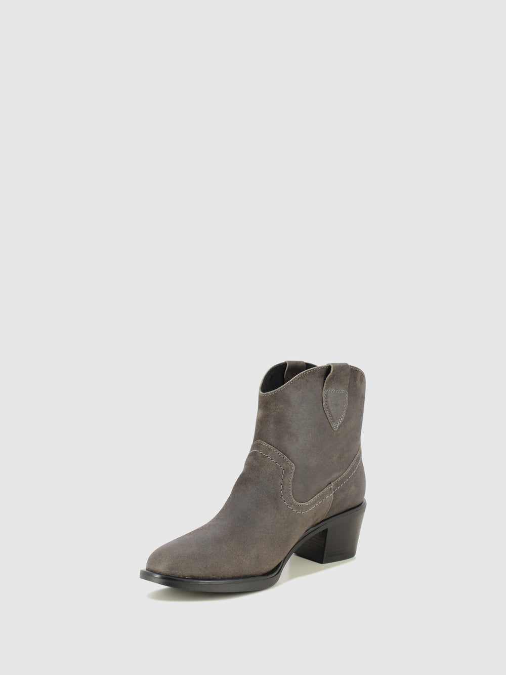 Botins Texanas em Camurça Castanha