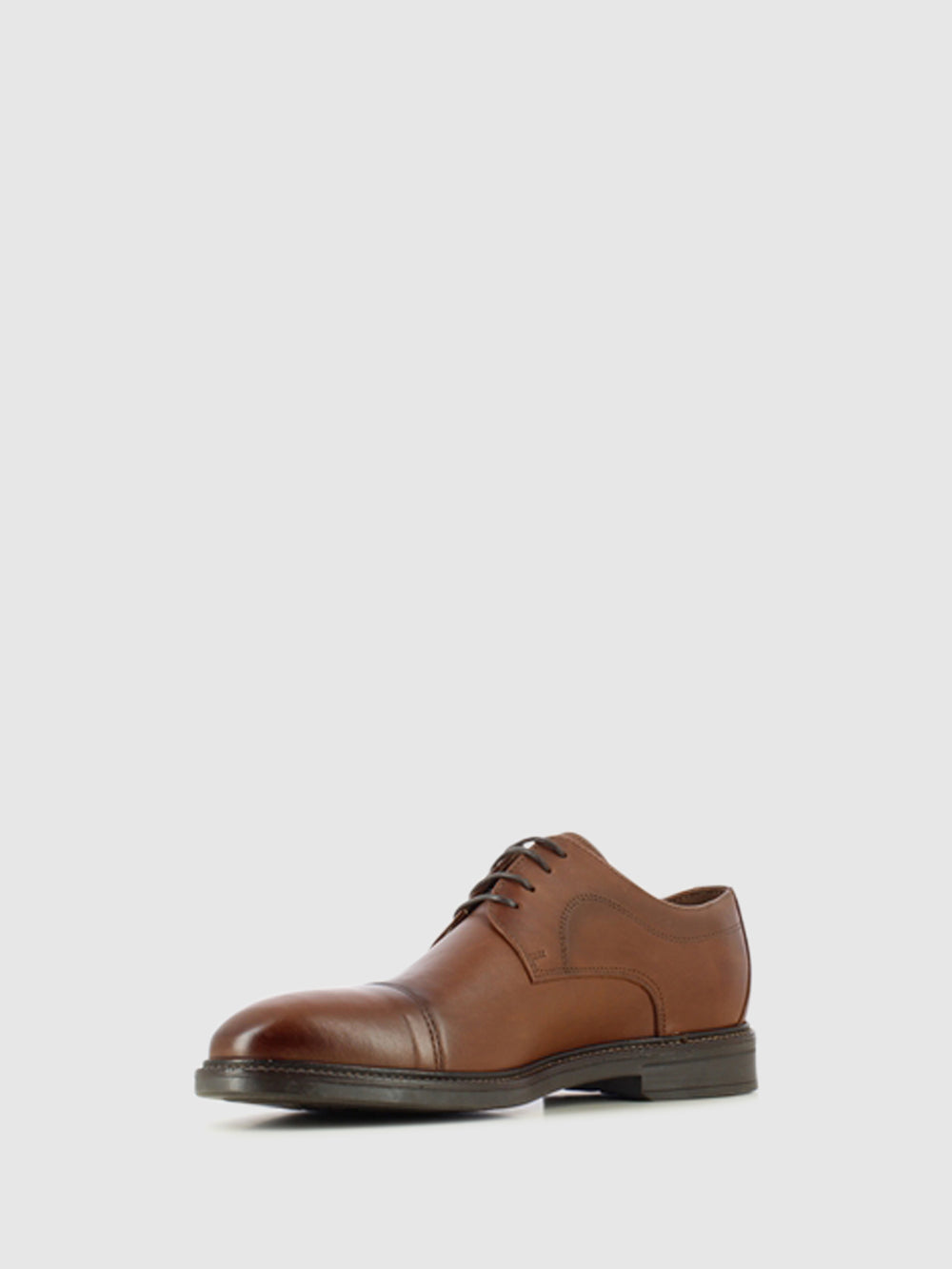 Sapatos com Atacadores em Cognac