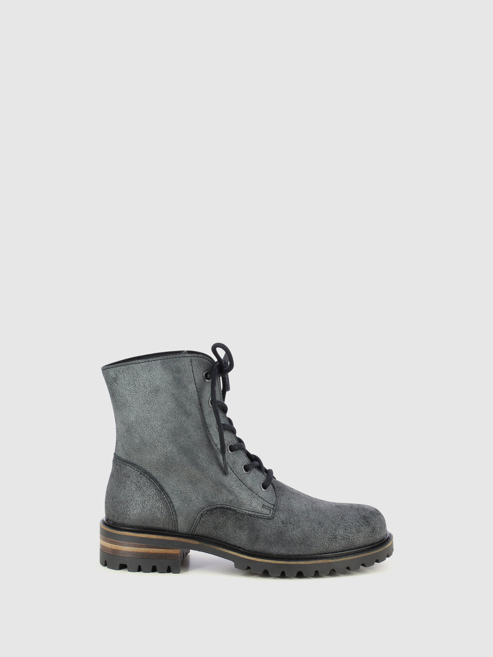 Botins com Atacadores em Antracite