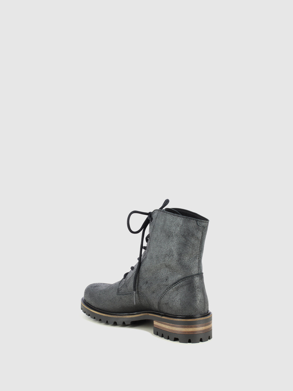 Botins com Atacadores em Antracite
