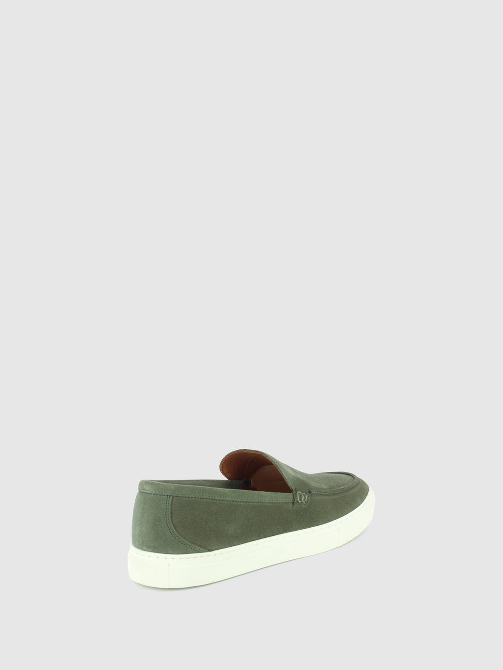 Loafers Pontiagudas em Verde