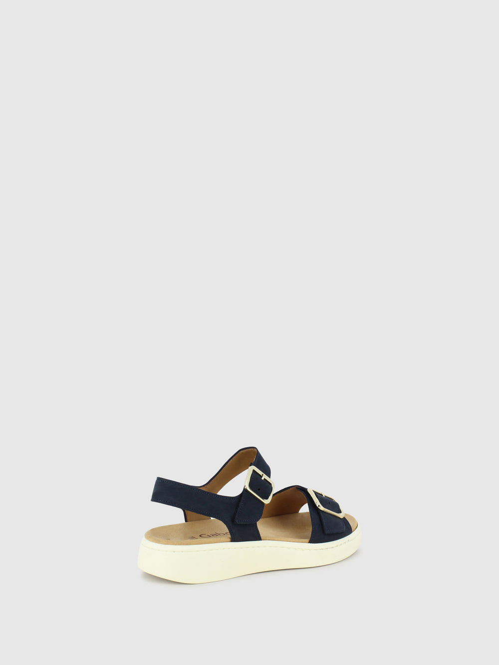 Sandálias com Fivela em Azul Marinho