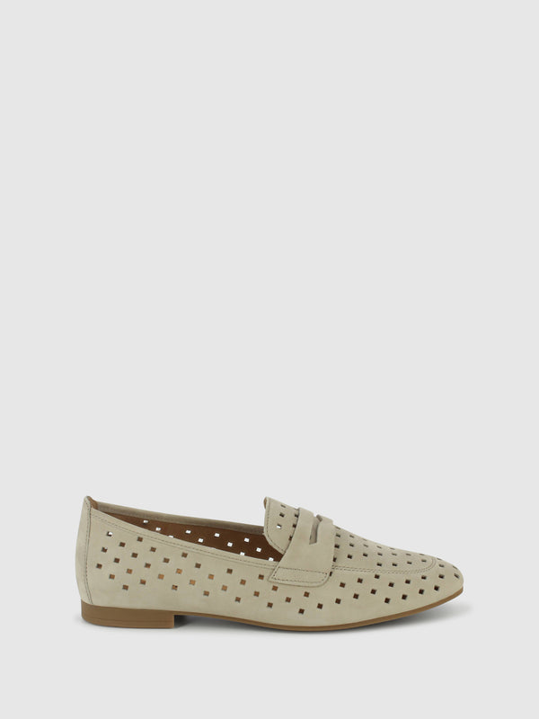 Loafers Clássicos em Taupe