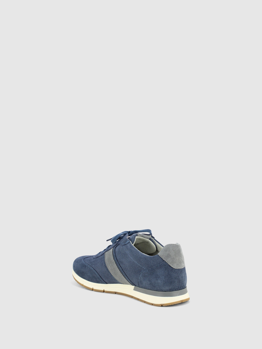 Sapatos com Atacadores em Azul Marinho