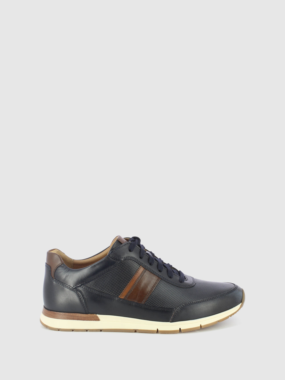 Sapatos com Atacadores em Azul Marinho