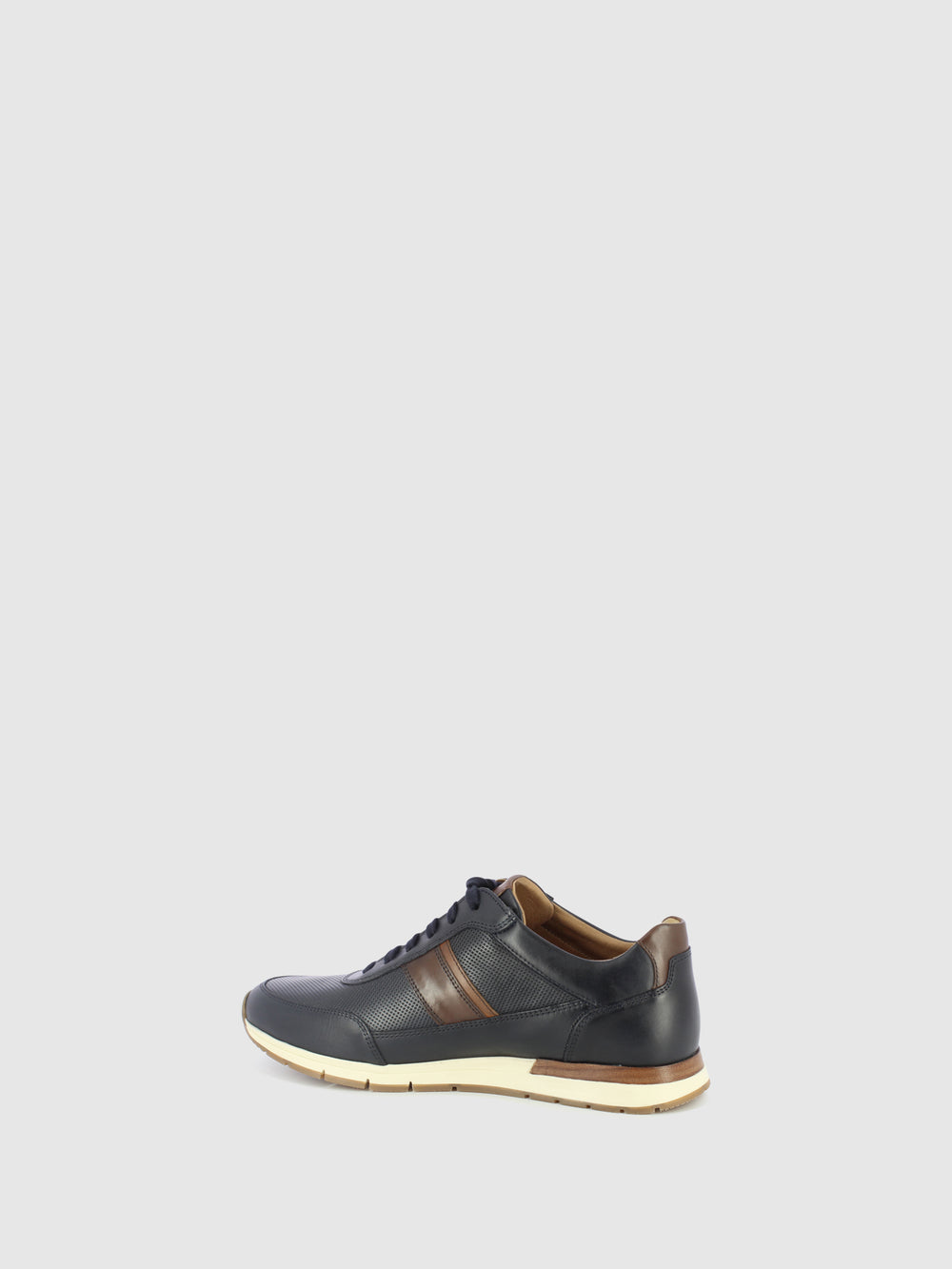 Sapatos com Atacadores em Azul Marinho