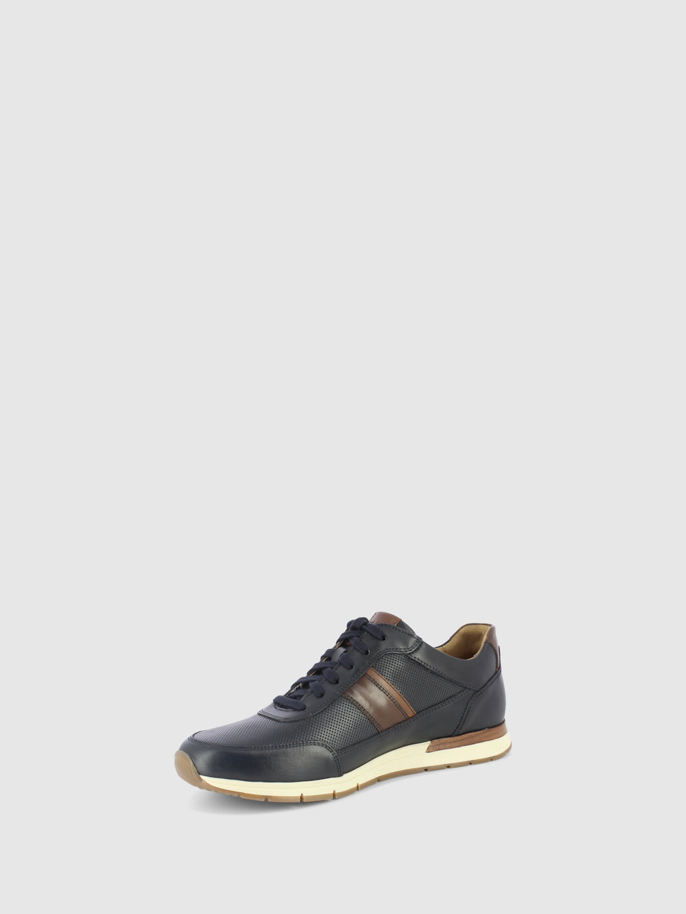 Sapatos com Atacadores em Azul Marinho