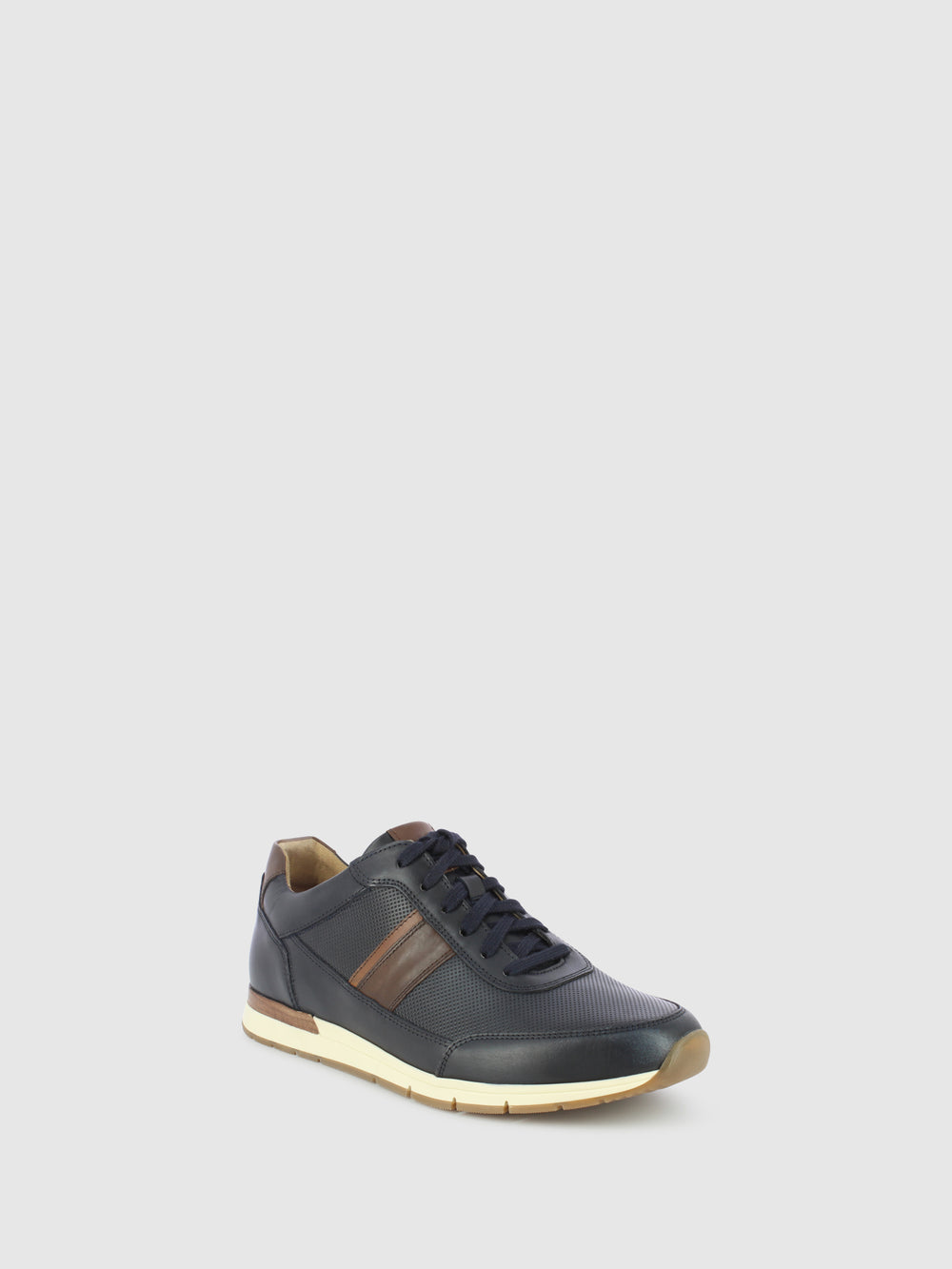 Sapatos com Atacadores em Azul Marinho