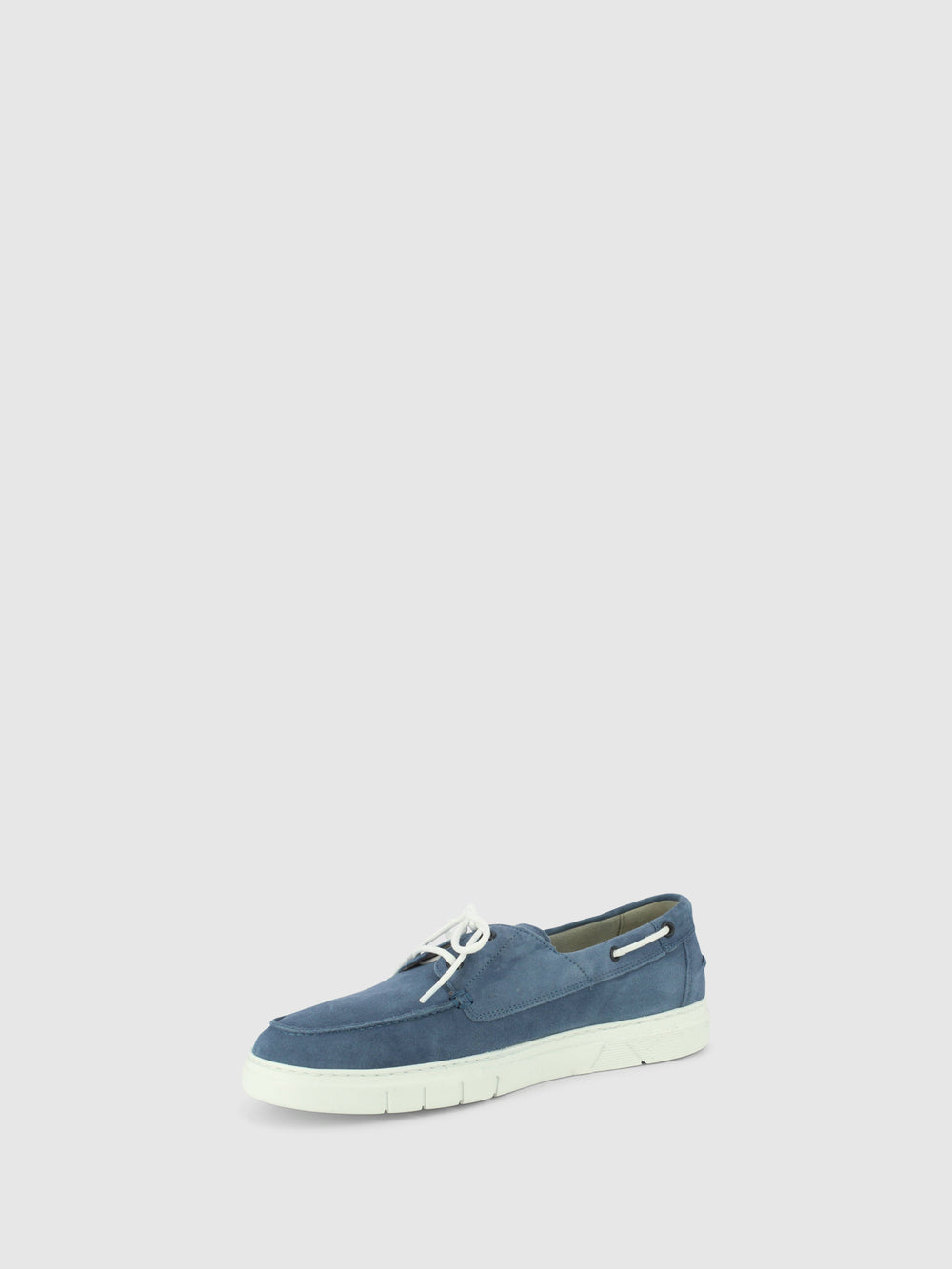 Sapatos com Atacadores em Jeans