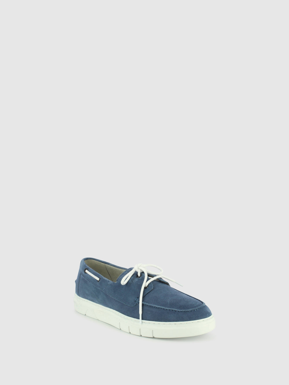 Sapatos com Atacadores em Jeans