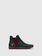 Botins Chelsea ITZI650SOF FOREST GREEN W/BORDEAUX ELASTIC