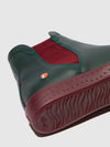 Botins Chelsea ITZI650SOF FOREST GREEN W/BORDEAUX ELASTIC