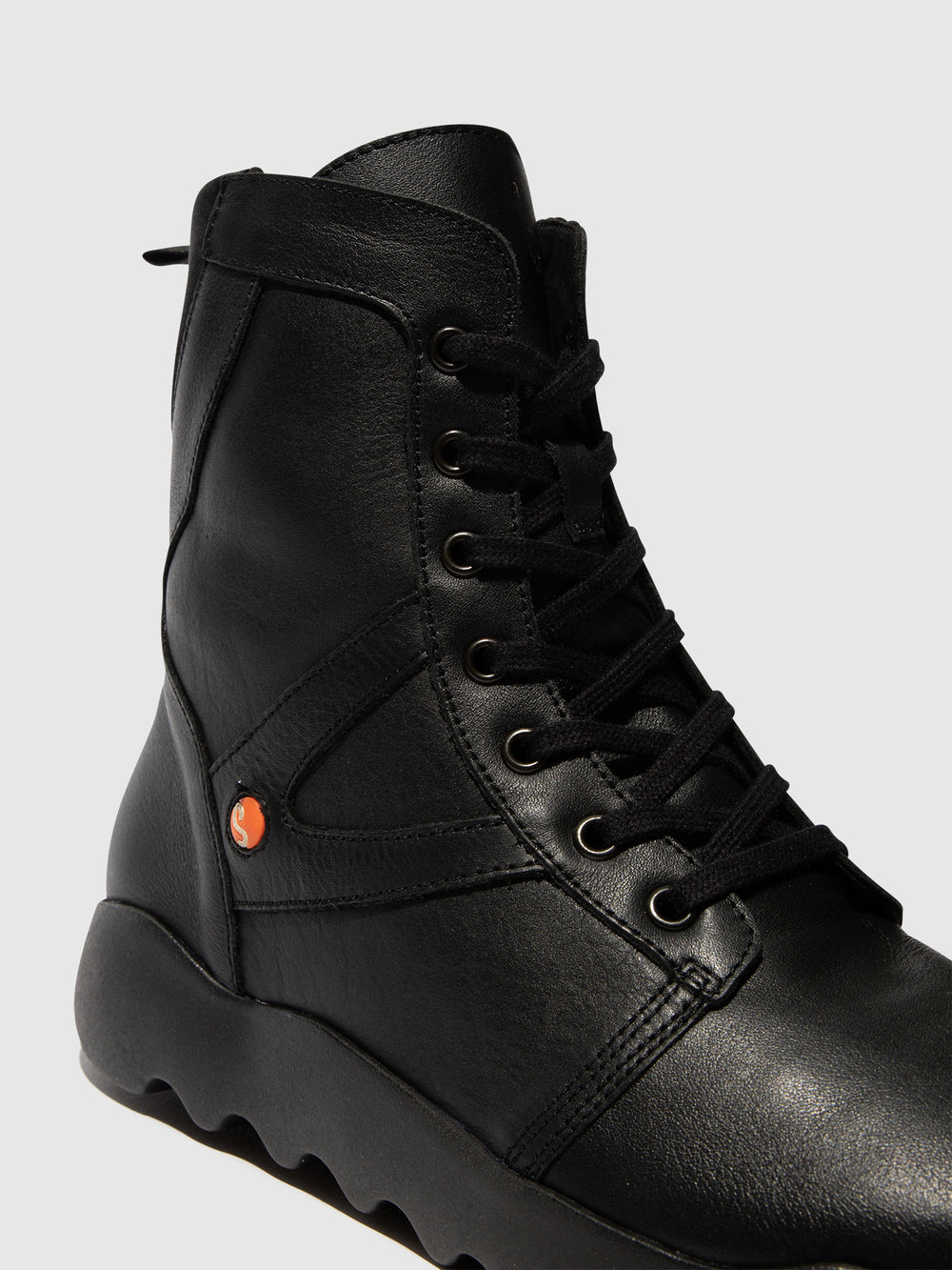 Botas com Atacadores WIDI728SOF BLACK W/BLACK NEOPRENE