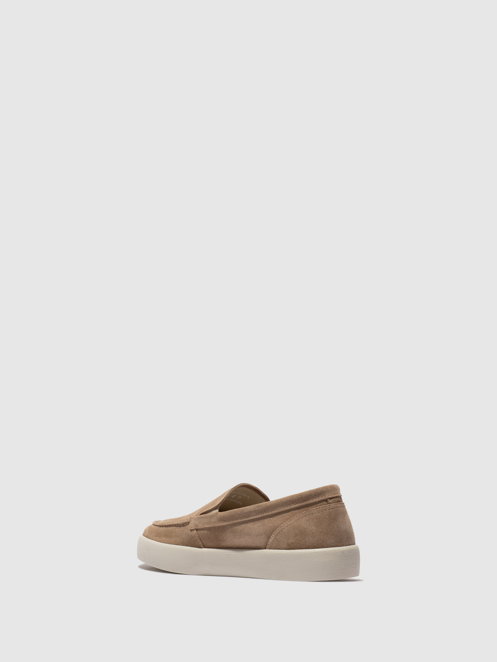 Sapatos Slip-on em Taupe