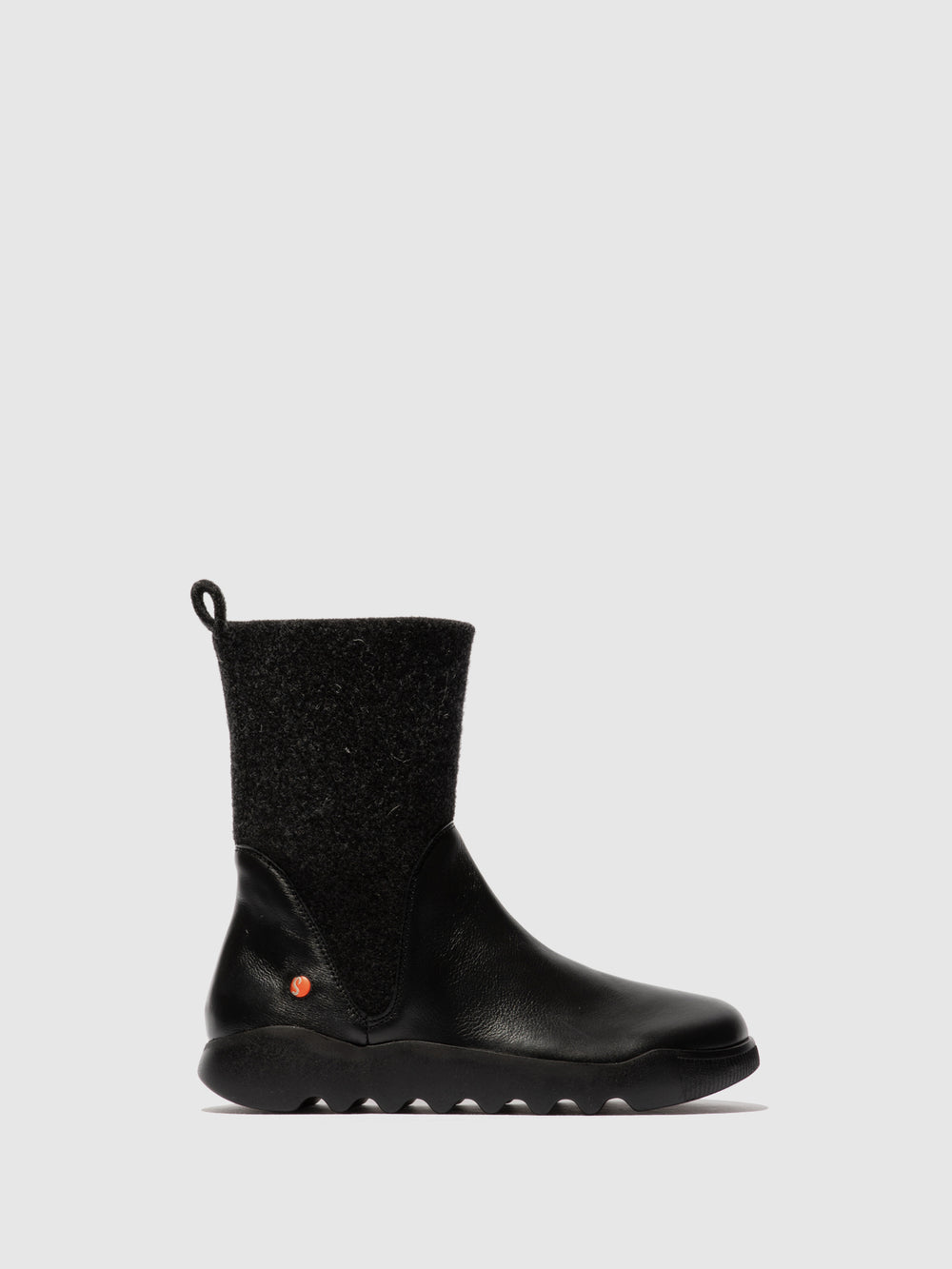 Botas com Fecho em Preto