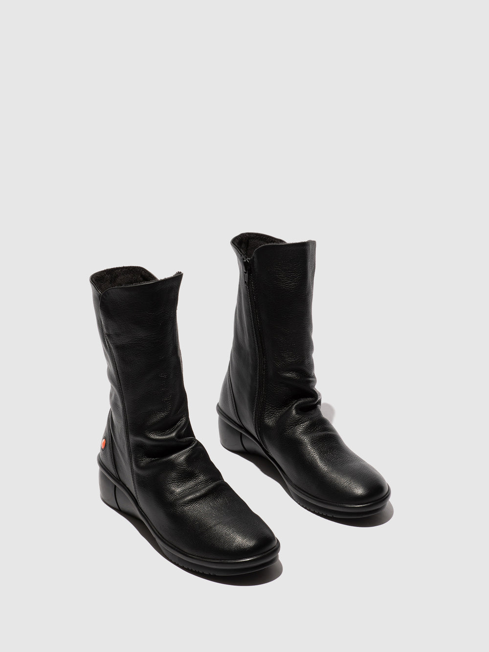 Botas com Fecho em Preto