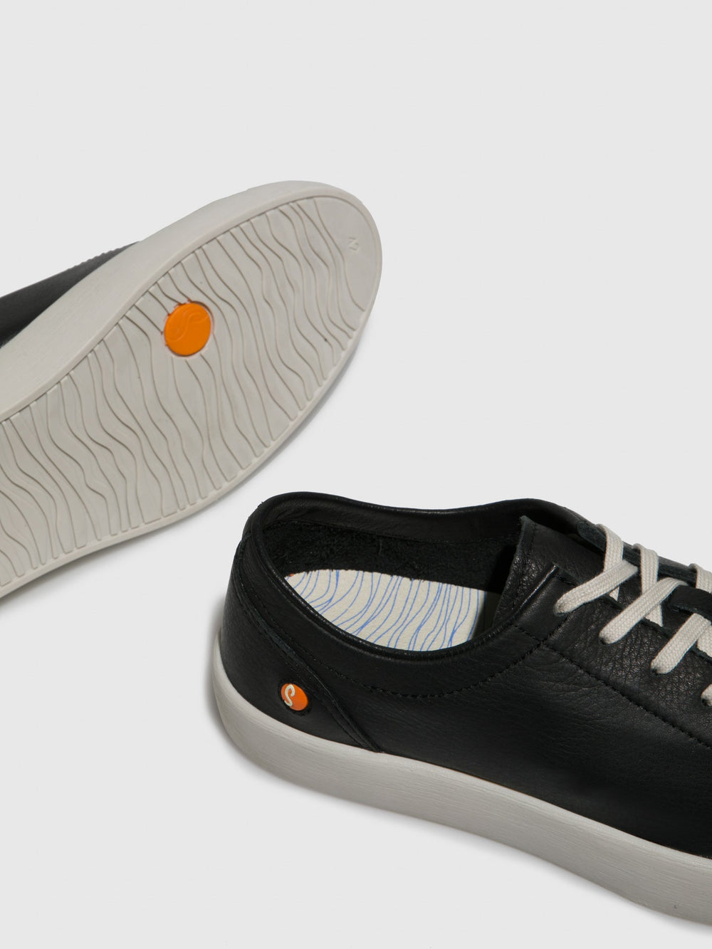 Lace-up Trainers ROSS594SOF SMOOTH BLACK