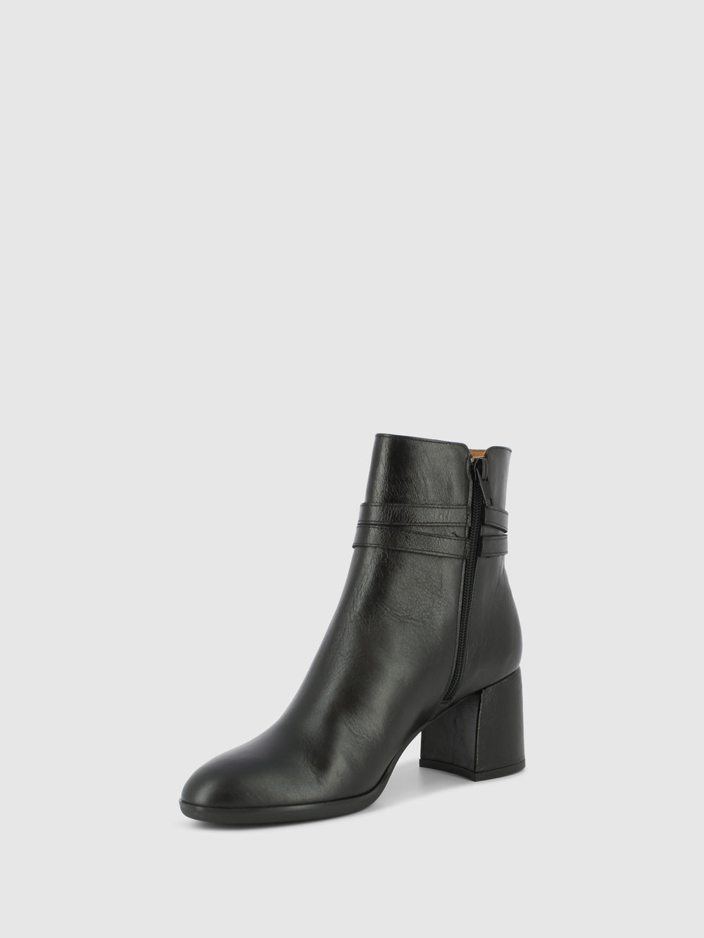 Botins com Fecho em Preto