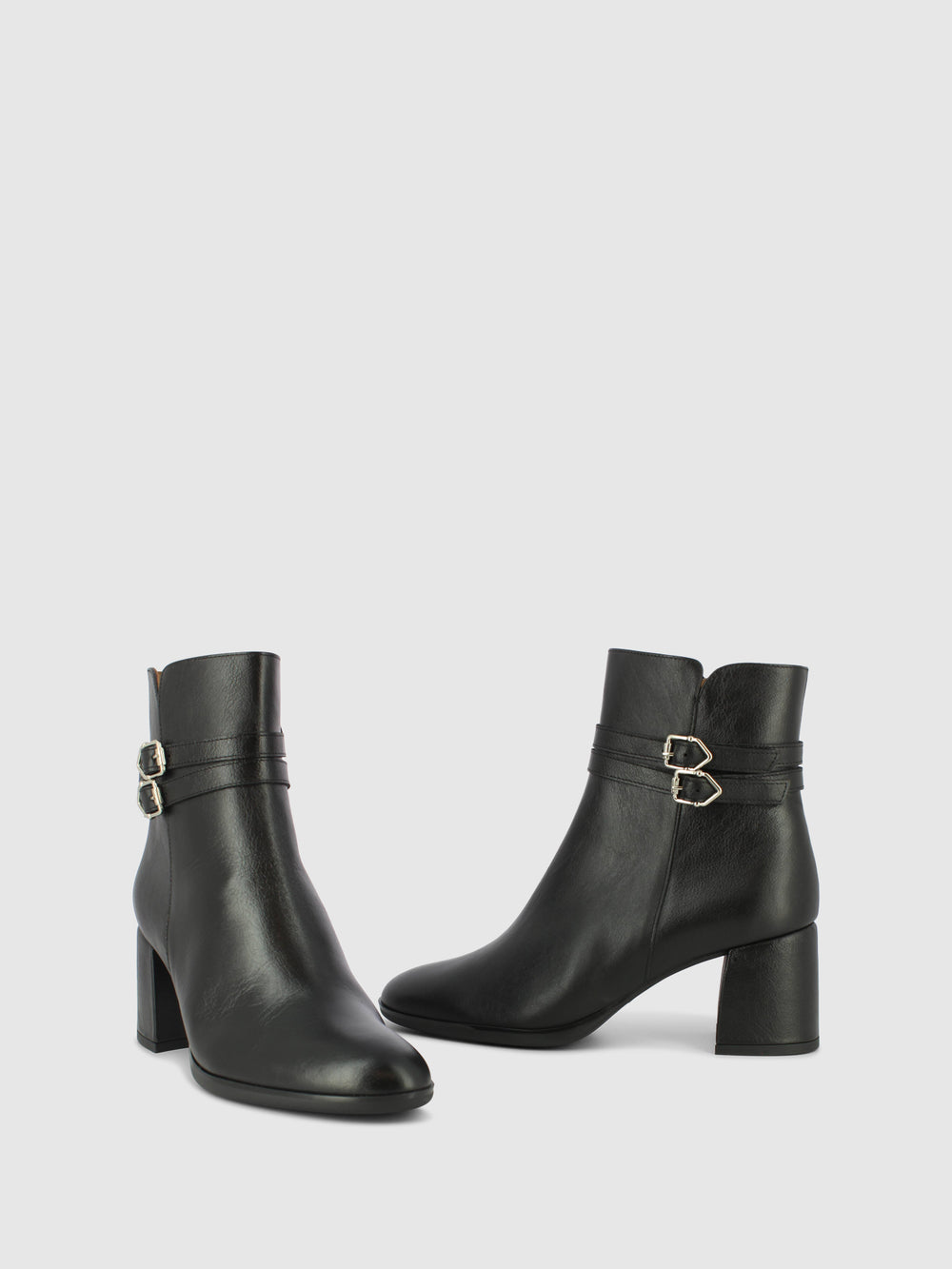 Botins com Fecho em Preto