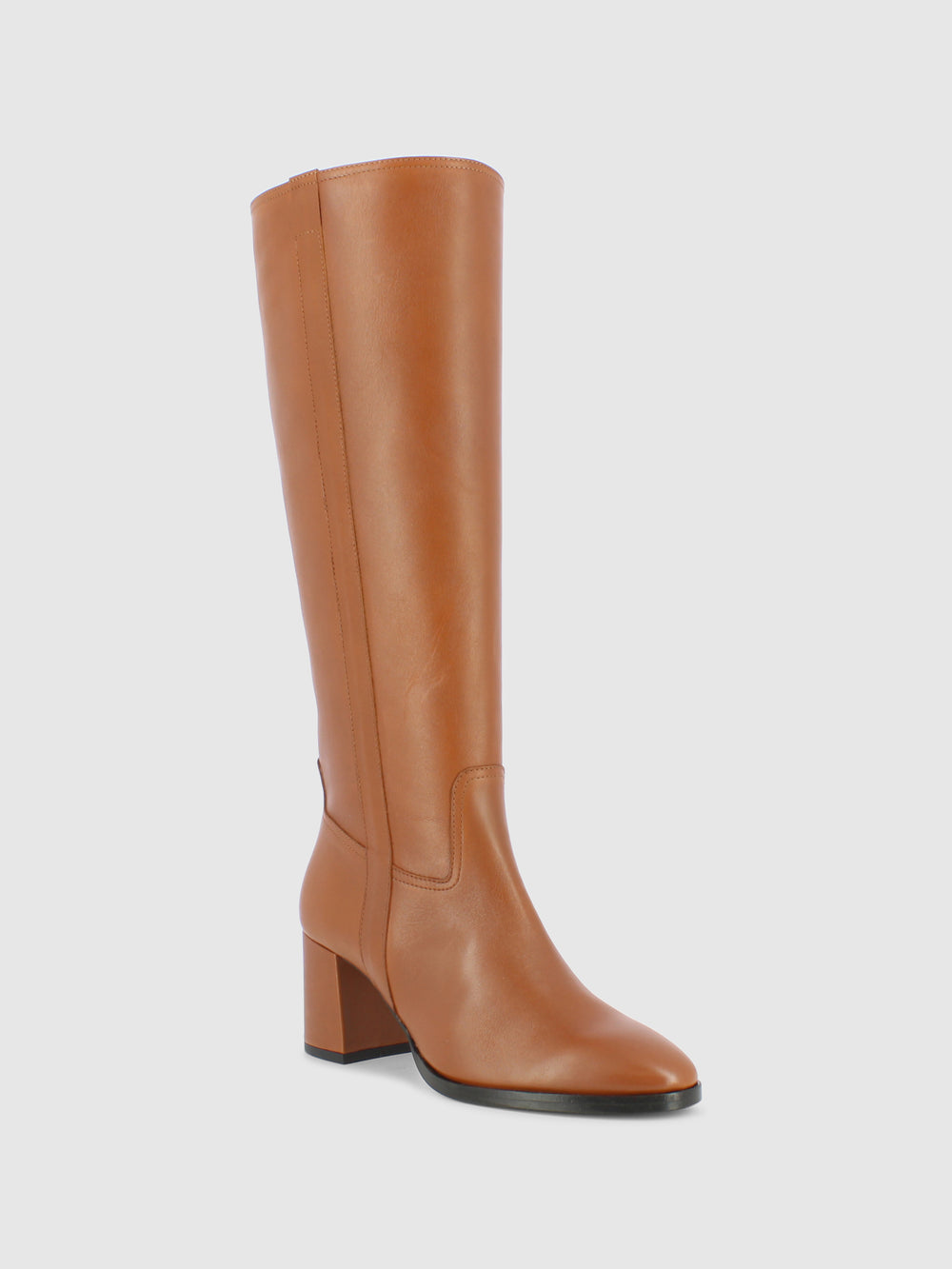 Botas com Fecho em Cognac