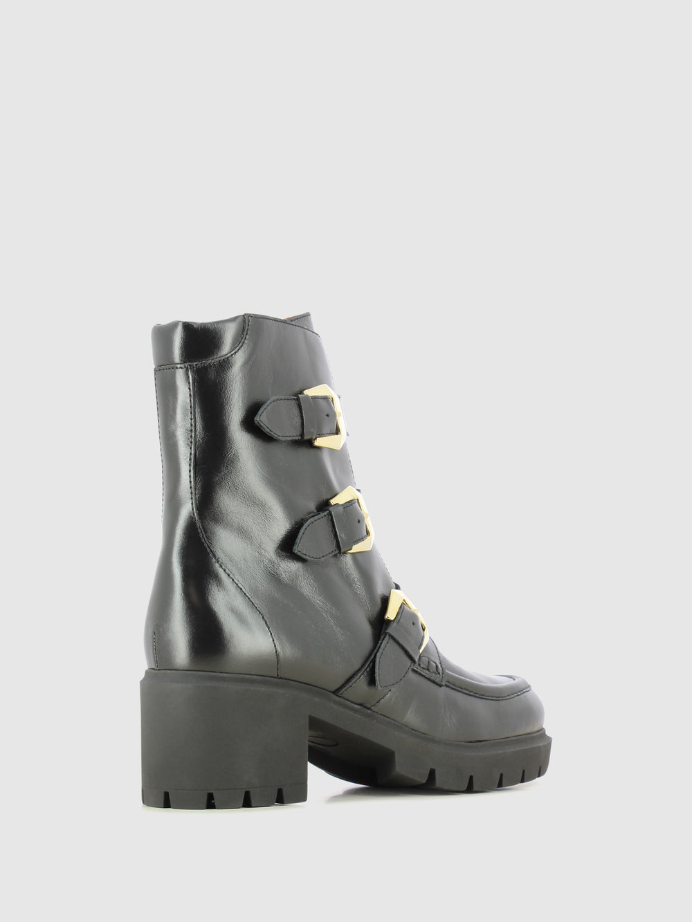Botins com Fecho em Preto
