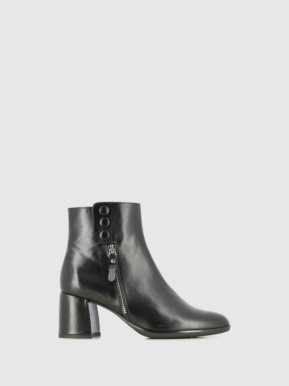 Botins com Fecho em Preto
