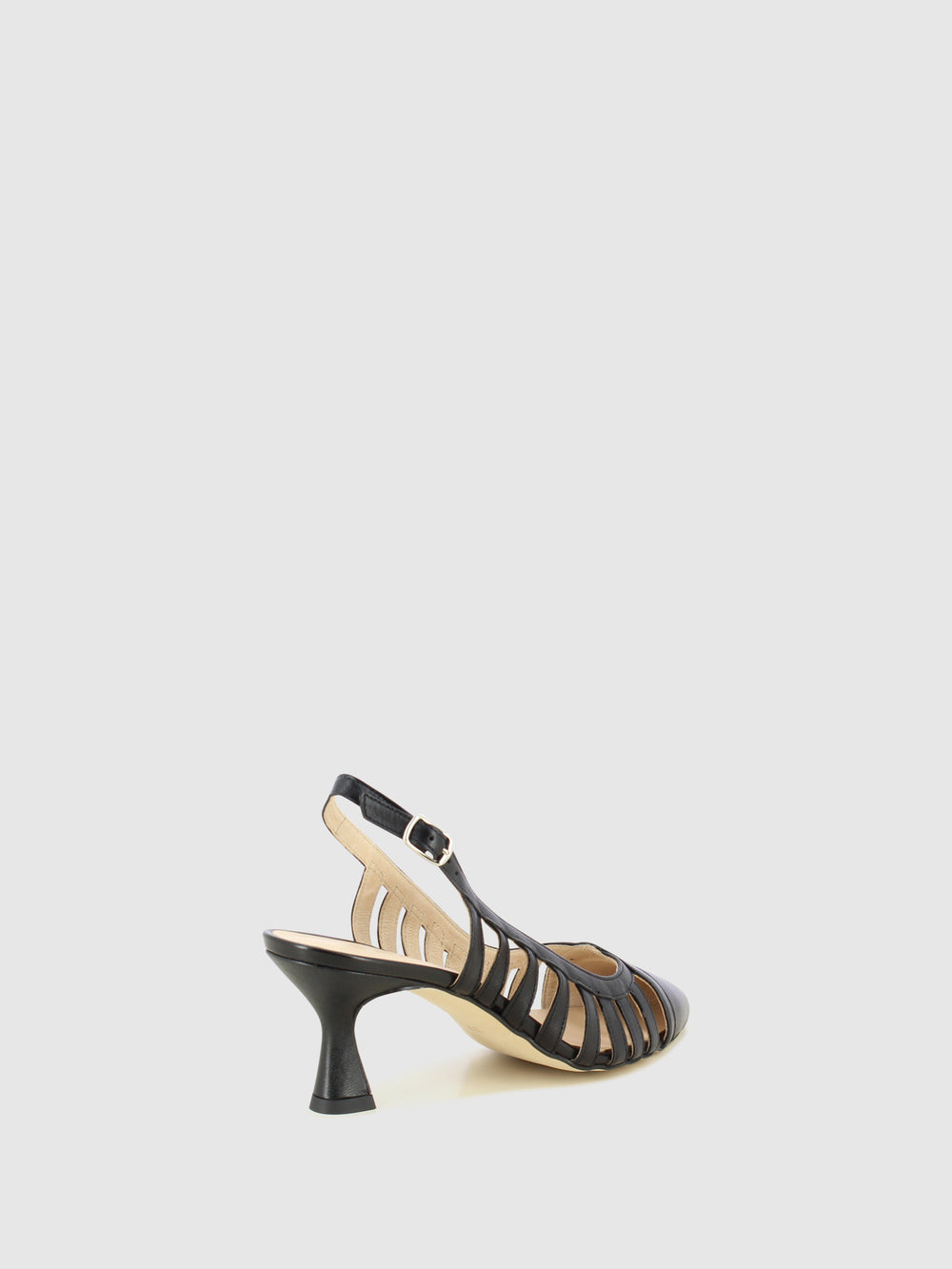 Sandálias com Fivela em Preto