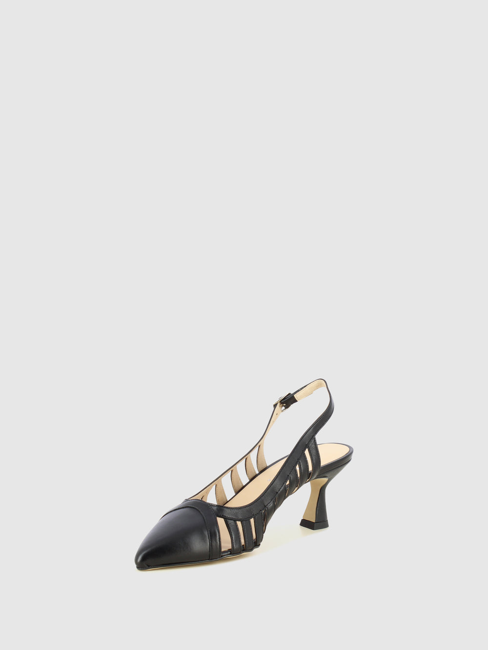 Sandálias com Fivela em Preto