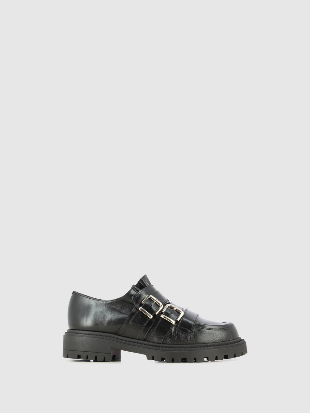 Sapatos com Apliques em Preto
