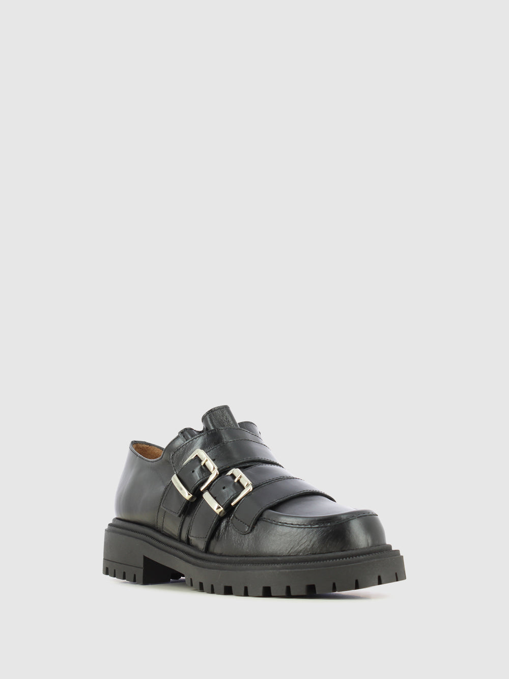 Sapatos com Apliques em Preto