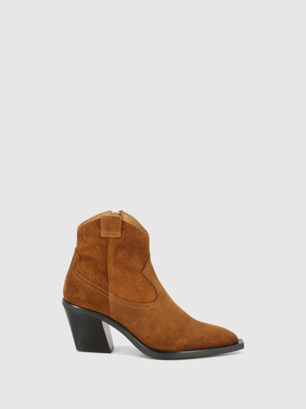 Botins com Fecho em Camel