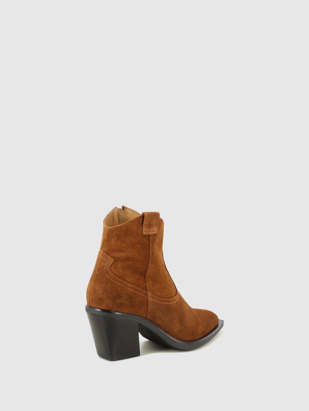 Botins com Fecho em Camel