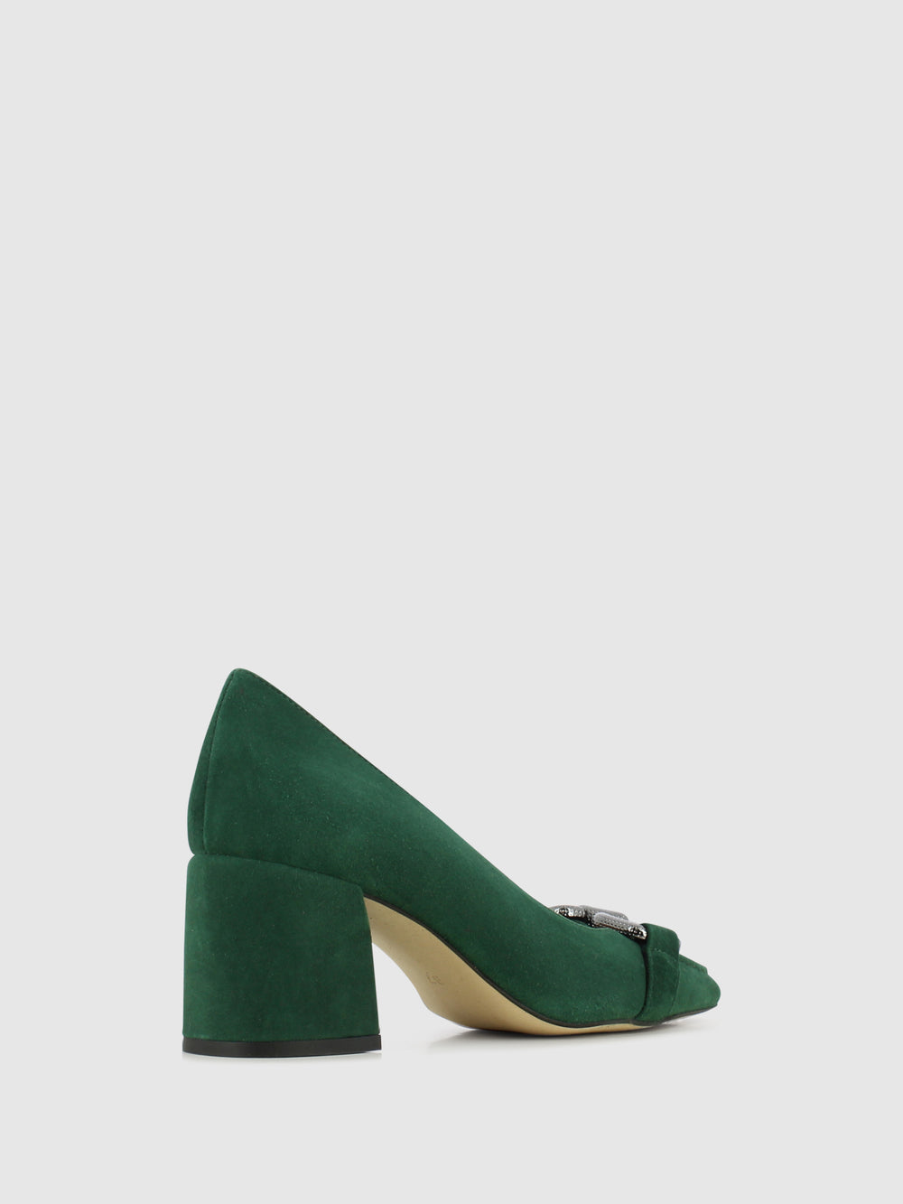 Sapatos com Apliques em Verde