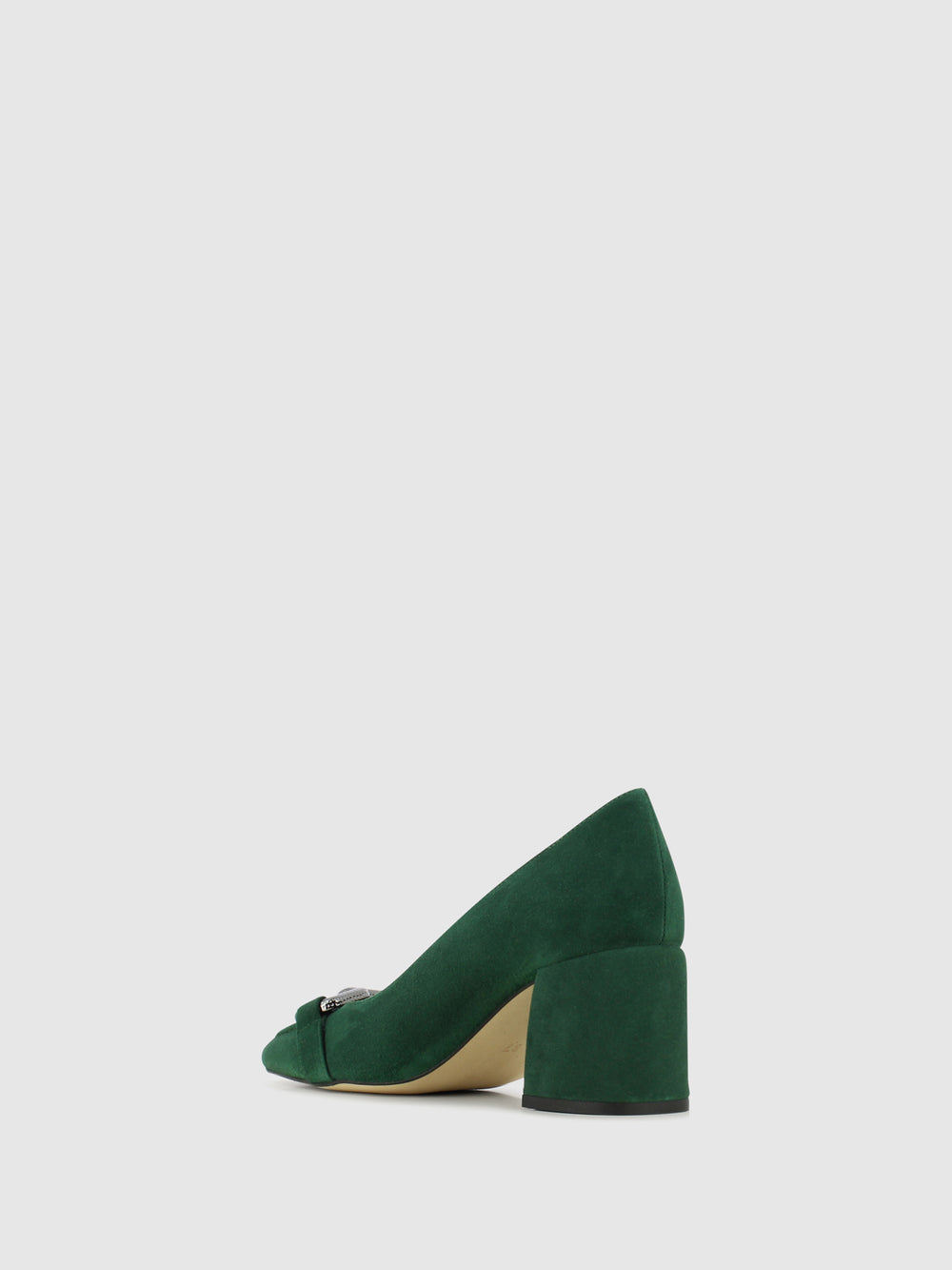 Sapatos com Apliques em Verde