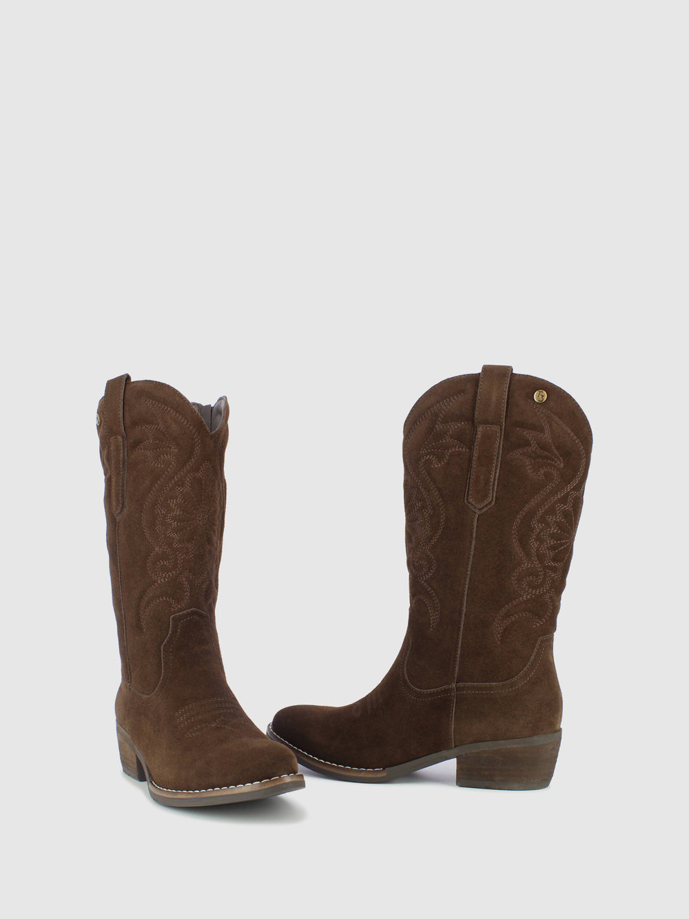 Botas Texanas em Castanho