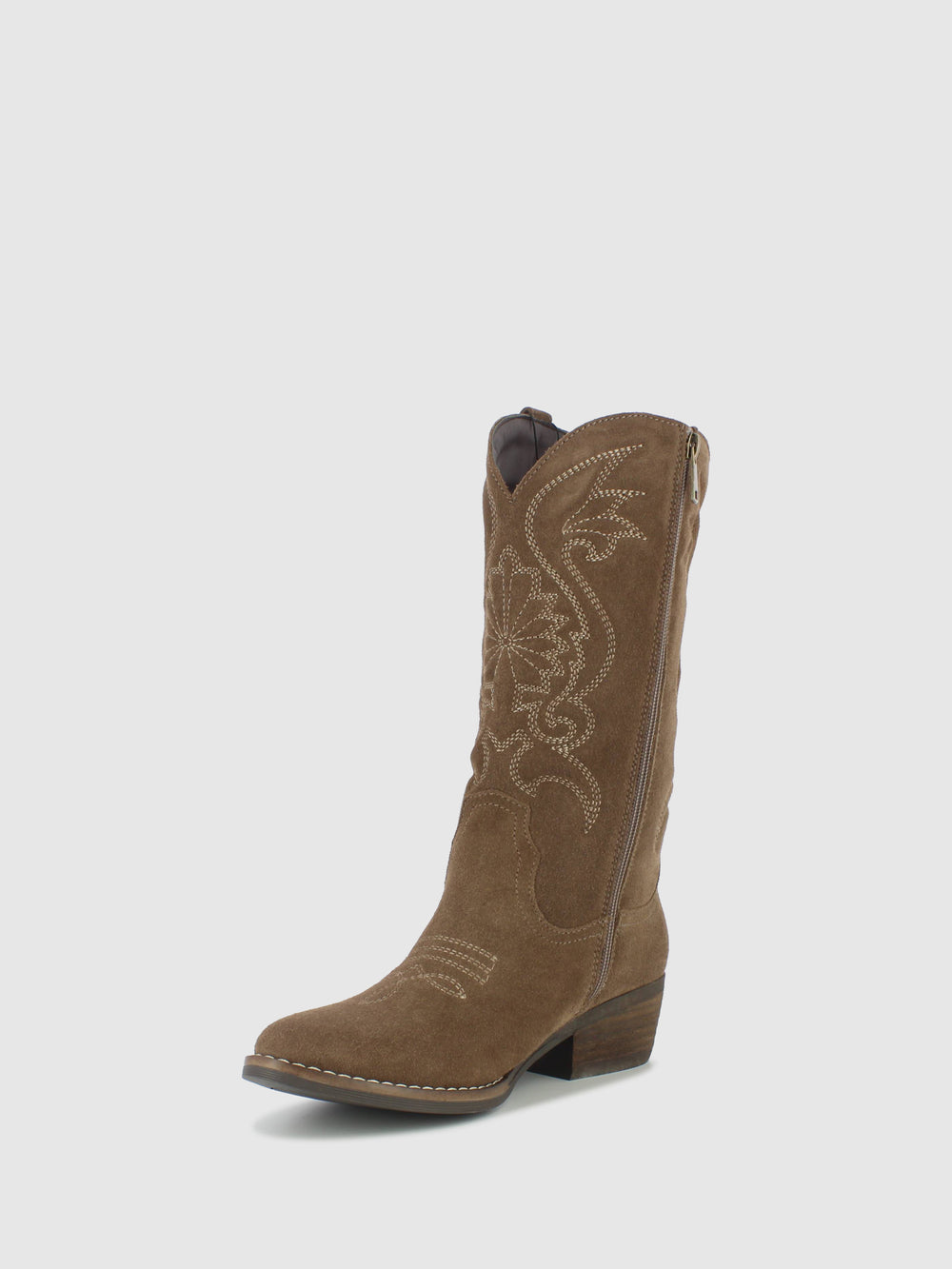Botas Texanas em Taupe