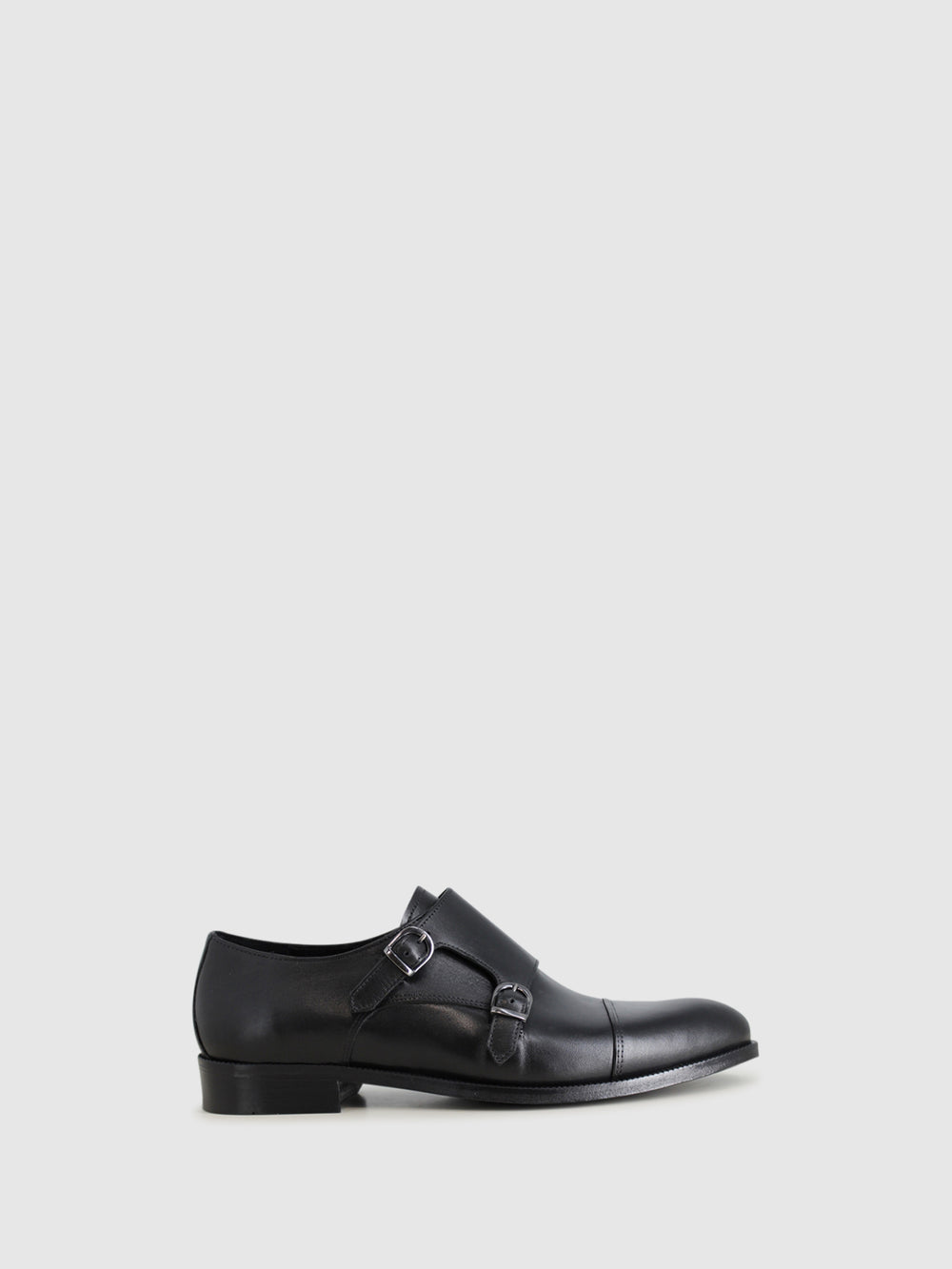 Loafers de Fivela em Preto