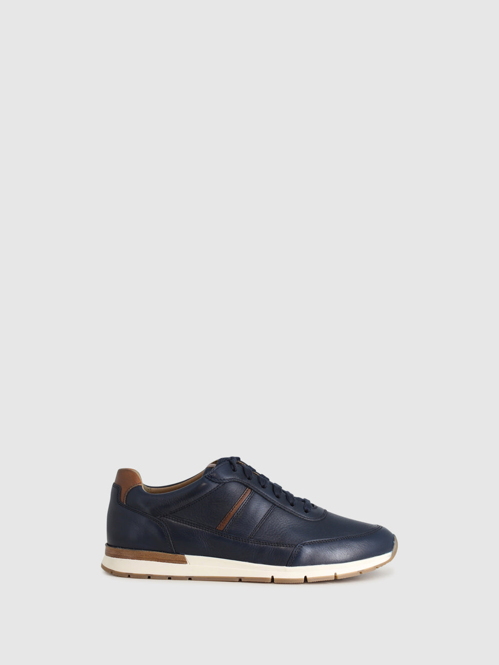 Sapatos com Atacadores em Azul Marinho