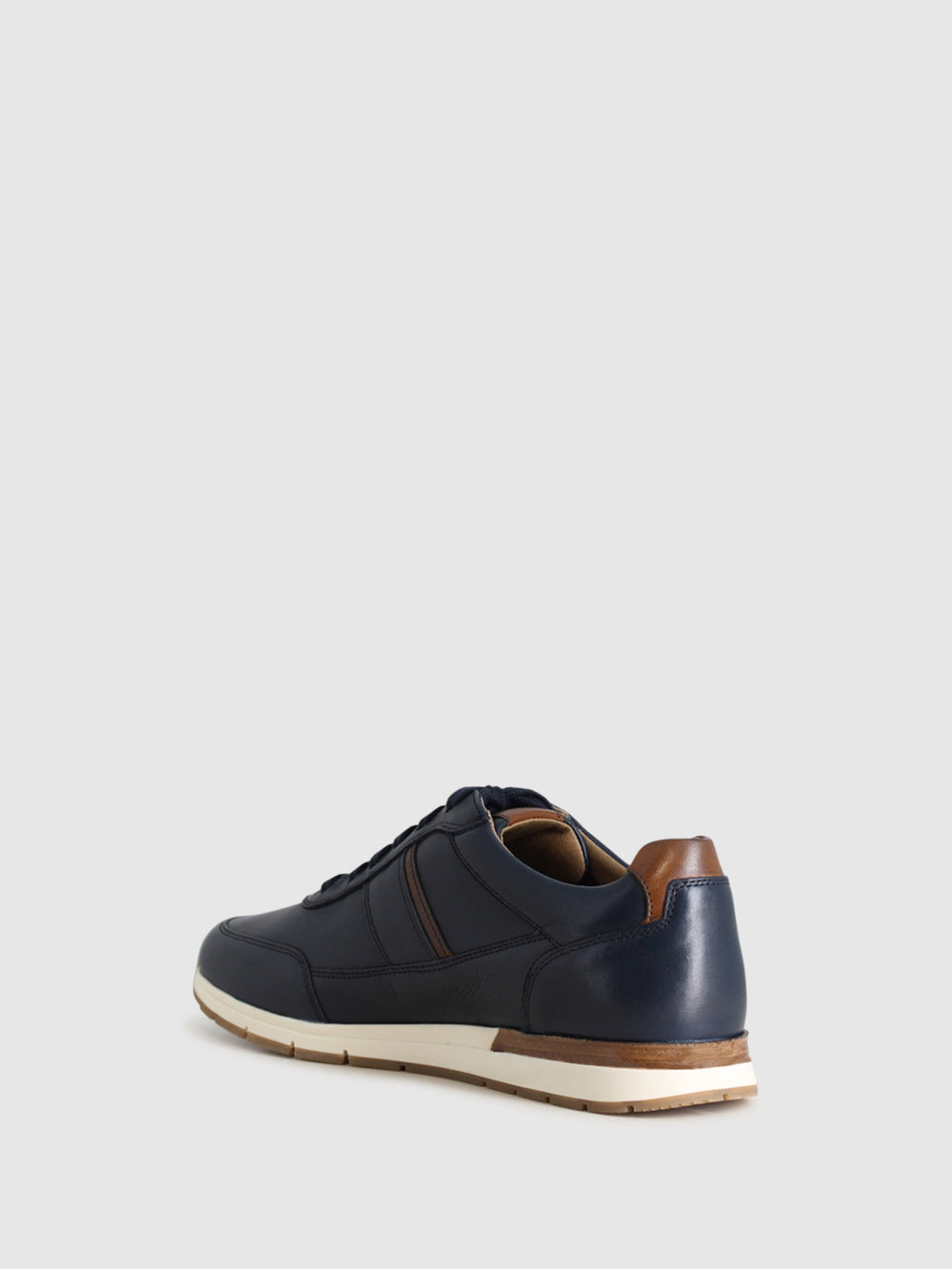 Sapatos com Atacadores em Azul Marinho